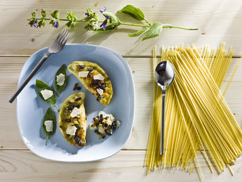 KräuterGott Ravioli Mediterran mit Salbeibutter